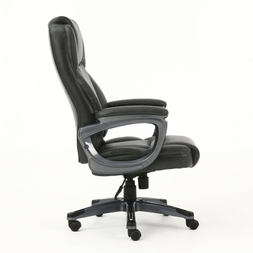Кресло руководителя Brabix Premium Favorite EX-577 кожа, серое 531935 фото 9